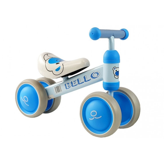 Bicicletă fără pedale - albastru - Inlea4Fun BELLO 