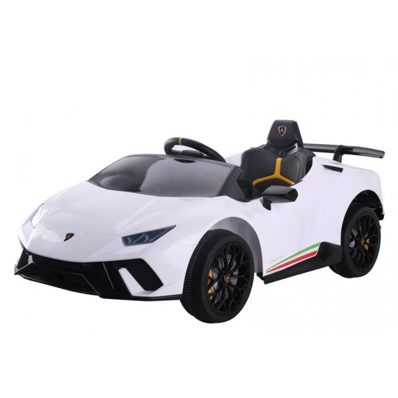 Mașină electrică - alb - Inlea4Fun Lamborghini Huracan
