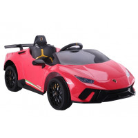 Mașină electrică - roșu - Inlea4Fun Lamborghini Huracan 