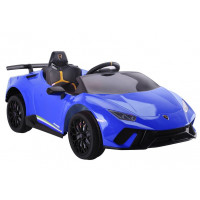 Mașină electrică - albastru - Inlea4Fun Lamborghini Huracan 