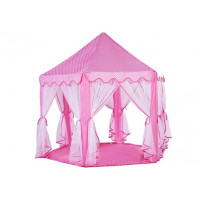 Cort de joacă pentu copii pavilion - roz -  Inlea4Fun PRINCESS - roz 