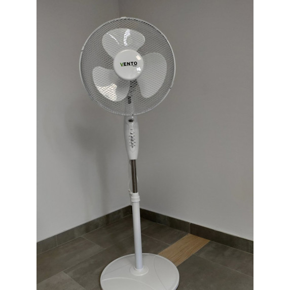Ventilator cu stativ și telecomandă 40 cm / 40 W, alb, Vento