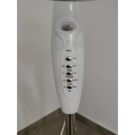 Ventilator cu stativ și telecomandă 40 cm / 40 W, alb, Vento
