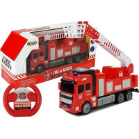 Mașină de pompier cu telecomandă - Inlea4Fun FIRE & RESCUE 