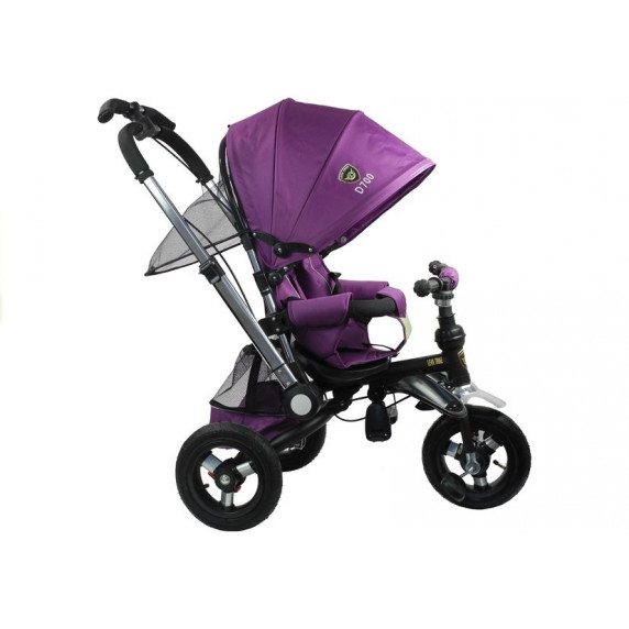 Tricicletă pentru copii - violet - Inlea4Fun Tricycle PRO700