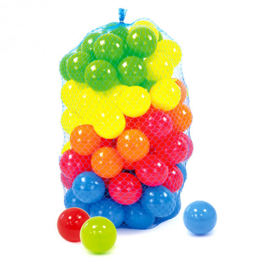 Inlea4Fun Playballs Bile colorate pentru piscină 100 buc