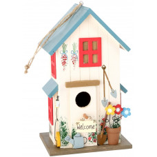 Hrănitor pentru păsări din lemn - LEGLER Birdhouse - albastru Preview
