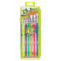 Set pensule - 6 bucăți - JOLLY Ergonomic Brushes 