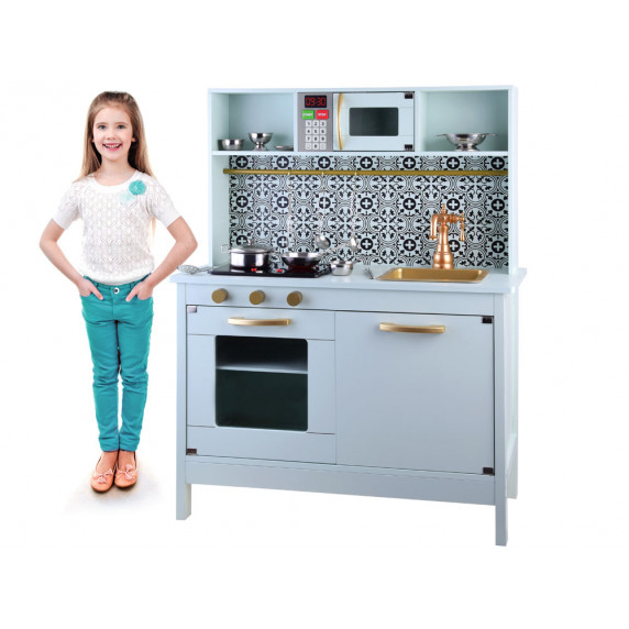 Bucătărie din lemn pentru copii - Inlea4Fun VINTAGE