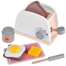 Prăjitor de păine din lemn cu accesorii - Inlea4Fun TOASTER Preview