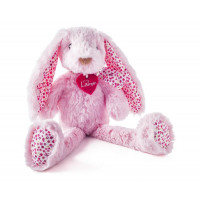Iepuraș de pluș - 38 cm - LUMPIN Bunny - roz 