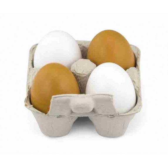 Jucărie din lemn - ouă 4 buc - LELIN
