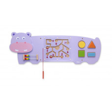 Joc educativ pentru copii - hipopotam - Viga 