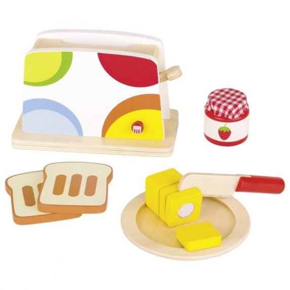 Prăjitor de pâine de jucărie cu accesorii - Goki