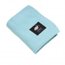 Pătură tricotată pentru copii - LEMONII Baby Blanket - mentă Preview