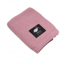 Pătură tricotată pentru copii - LEMONII Baby Blanket - roz Preview