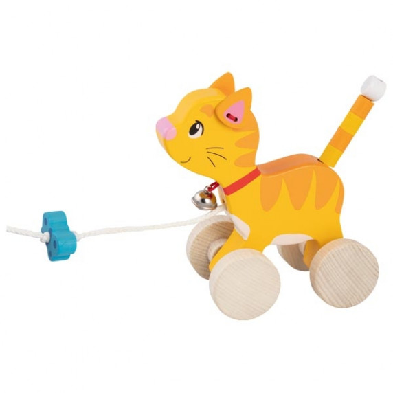 Jucărie de tras - pisică - GOKI