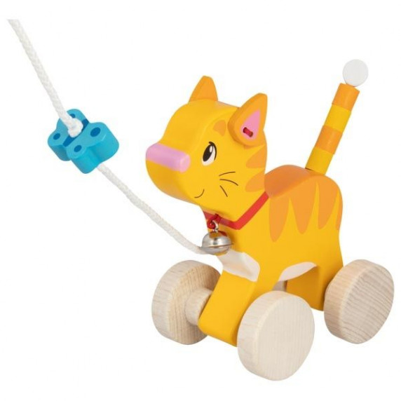 Jucărie de tras - pisică - GOKI