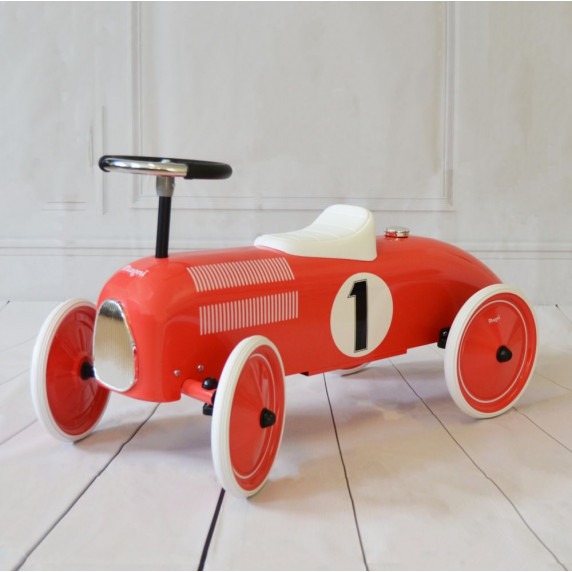 Mașină acționat cu picioarele - roșu - MAGNI Classic racer