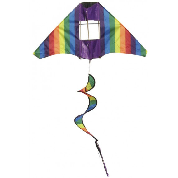 Zmeu din hârtie - curcubeu - IMEX Tail Twister Kite