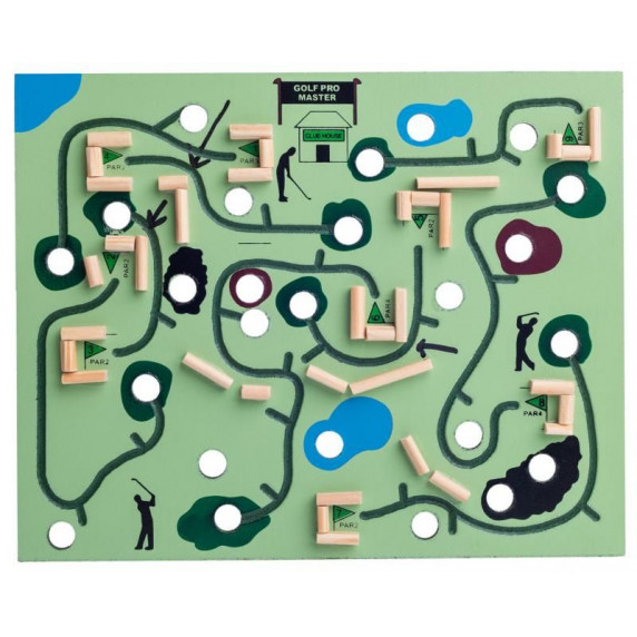 Joc labirint cu bilă - WOODYLAND
