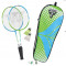 Set badminton cu 2 rachete și fluturași Talbot Torro Attacker Junior