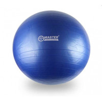 Minge gimnastică - 85 cm - MASTER Super Ball - albastru 