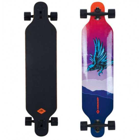 Skateboard - Longboard SCHILDKROT Freeride 41" - God Feather
