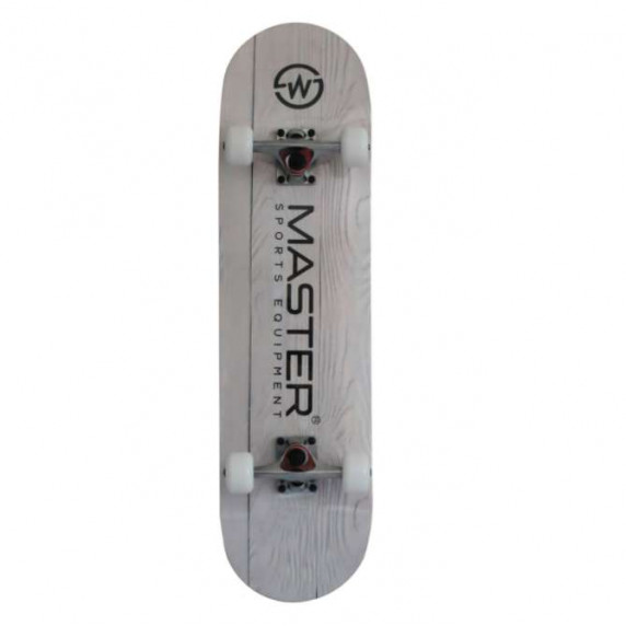 Skateboard MASTER Experience Board - white wood
