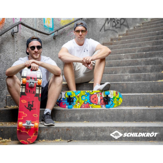 Skateboard Master Explosion Board, alb
