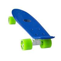 Skateboard plastic albastru  22” Master Penny Board 