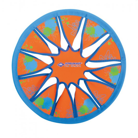 Frisbee neopren - Schildkrot Disc - albastru/portocaliu