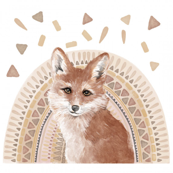 Autocolant perete - vulpe - ANIMALS Fox 