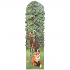 Autocolant perete - animale de pădure - HEIGHT MEASURE Forest Preview