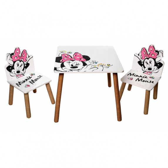 Masă pentru copii cu 2 scaune - Minnie STAR0577