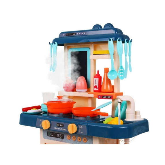 Bucătărie pentru copii din plastic - Aga4Kids MODERN KITCHEN MR6025 - albastru