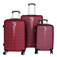 Set troller - roșu burgund - Linder Exclusiv Travel  MC3079 S,M,L Preview