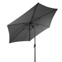 Umbrelă soare - 250 cm - gri deschis - Linder Exclusiv KNICK 