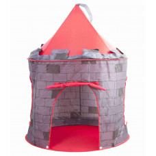 Cort de joacă pentru copii - castel medieval - Aga4Kids MR7016 - gri/roșu Preview