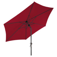 Umbrelă soare - 250 cm - roșu - Linder Exclusiv KNICK 