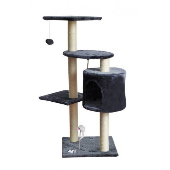 Stâlp de zgâriat pentru pisici - 110 cm AGA - gri