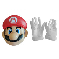 Mască și mănuși pentru copii  -  SUPER MARIO - GoDan 