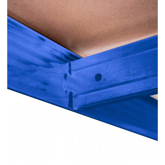 Raft de depozitare - 180 x 90 x 40 cm - AGA MR4600-Blue - albastru
