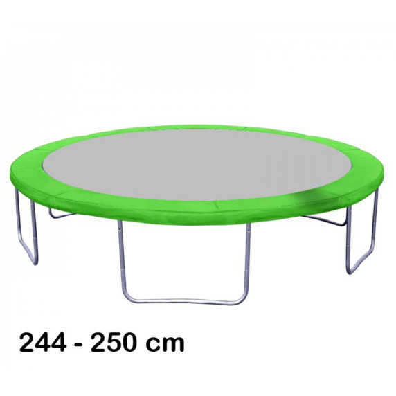 Capac de protecție Aga pentru arcuri trambulină cu diametrul de 244 cm - verde deschis