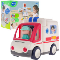 Ambulanță interactivă HOLA pentru copii cu accesori 