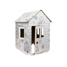 Casa de joacă din carton - Inlea4Fun House For Painting Preview