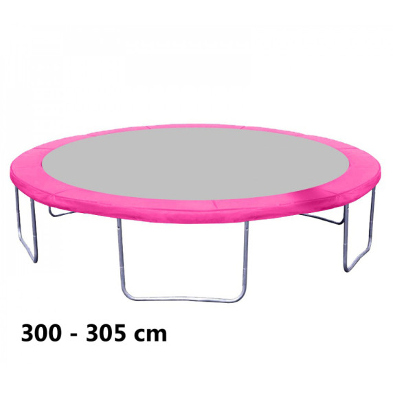 Capac de protecție Aga pentru arcuri trambulină cu diametrul de 305 cm - roz