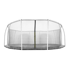 Plasă de siguranță interioară pentru trambulină cu diametrul de 500 cm și 12 stâlpi, negru - AGA Preview