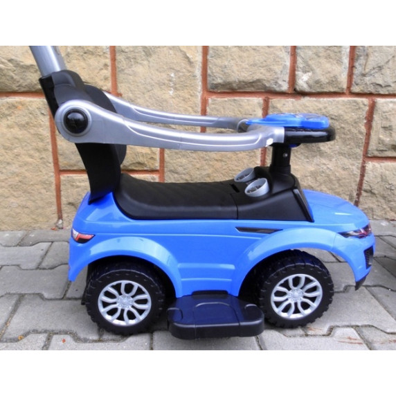 Mașină fără pedale cu mâner - R-Sport J4 - albastru