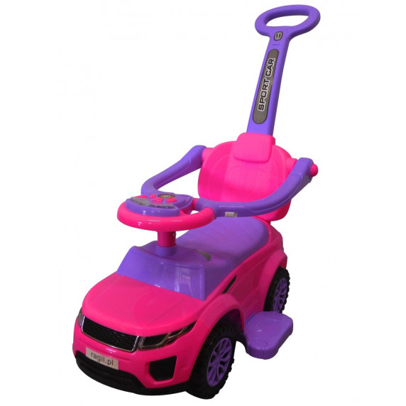 Mașină acționat cu picioarele - roz - R-Sport J4 - rózsaszín